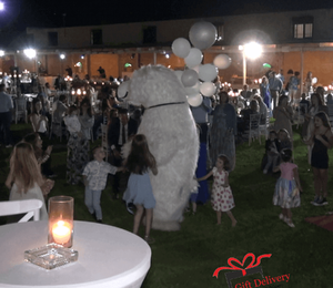 White Polar Bear for Children's Kids Parties in Athens. Order a greeting from a polar bear in Athens. Polar bear for birthday. polar bear in Athens. Order a Polar Bear for children's kids parties. Animator White Polar Bear for a Children's kids Party in Athens. Mascotte White Polar Bear at a kids children's party. Gift Delivery. Polar bear.